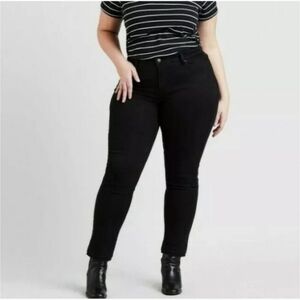 Levi’s 311 Shaping Skinny Black Jeans Hypersoft Womens Plus Size 16w
